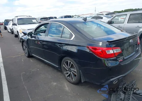 2018 Subaru Legacy 2.5I Sport из США, поврежденный, VIN 4S3BNAS64J3012461